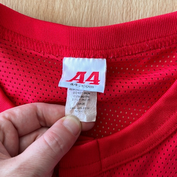 Retro red Swingers baseball shirt - Picture 3 of 5